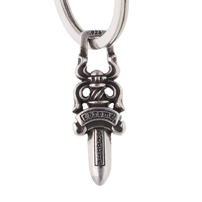 Chrome Hearts Valet Silver Keyring 925 Size ONE SIZE