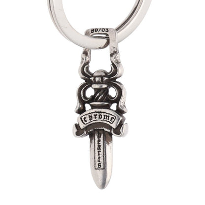Chrome Hearts Valet Silver Keyring 925 Size ONE SIZE