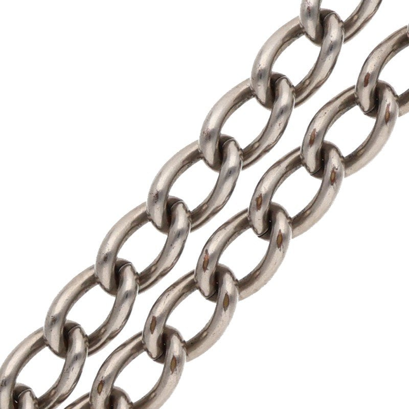 Balenciaga Tags Wallet Chain Silver