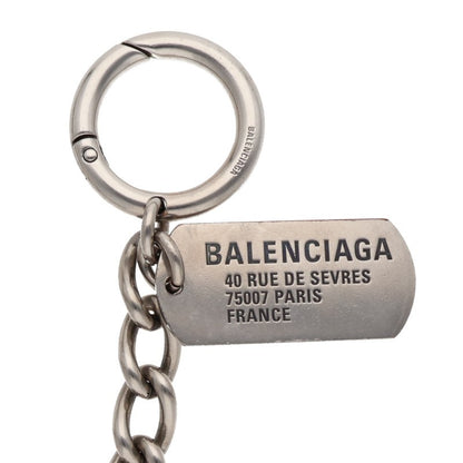 Balenciaga Tags Wallet Chain Silver