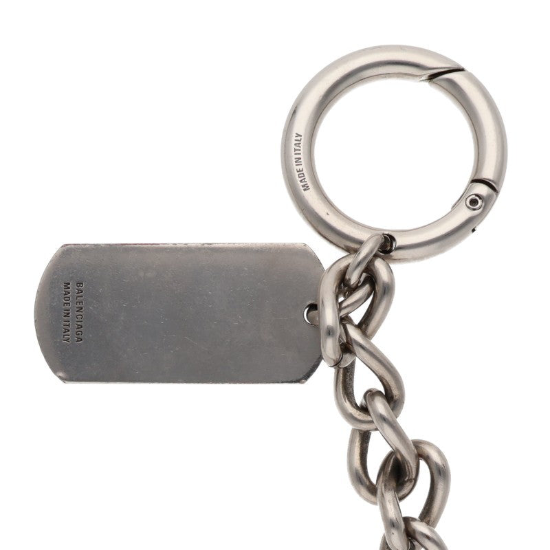 Balenciaga Tags Wallet Chain Silver