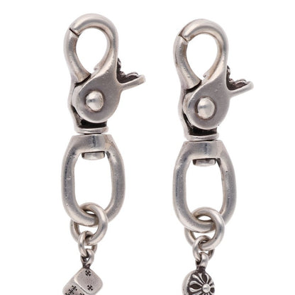 Chrome Hearts Silver Short 2 Clip Dice Cross Size ONE SIZE