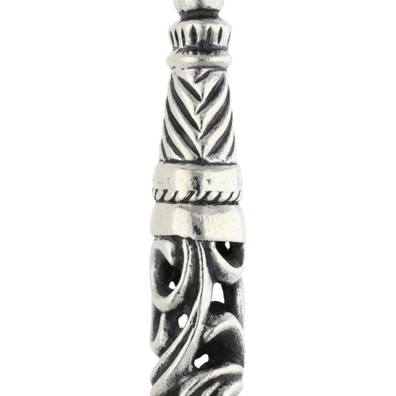 Chrome Hearts Silver Large Roller #5 Dagger Size ONE SIZE