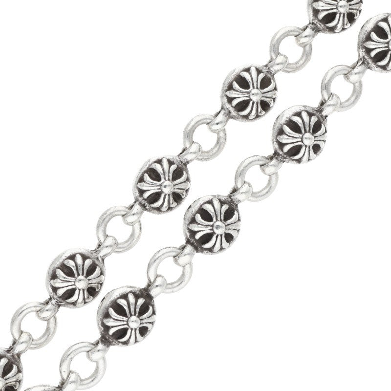 Chrome Hearts Silver #2 Cross Ball 1 Clip Long Size ONE SIZE