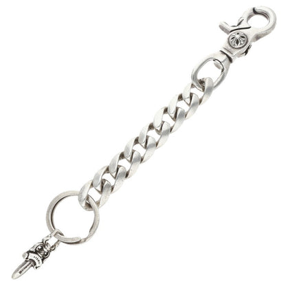 Chrome Hearts Silver Long Classic Link Key Size ONE SIZE
