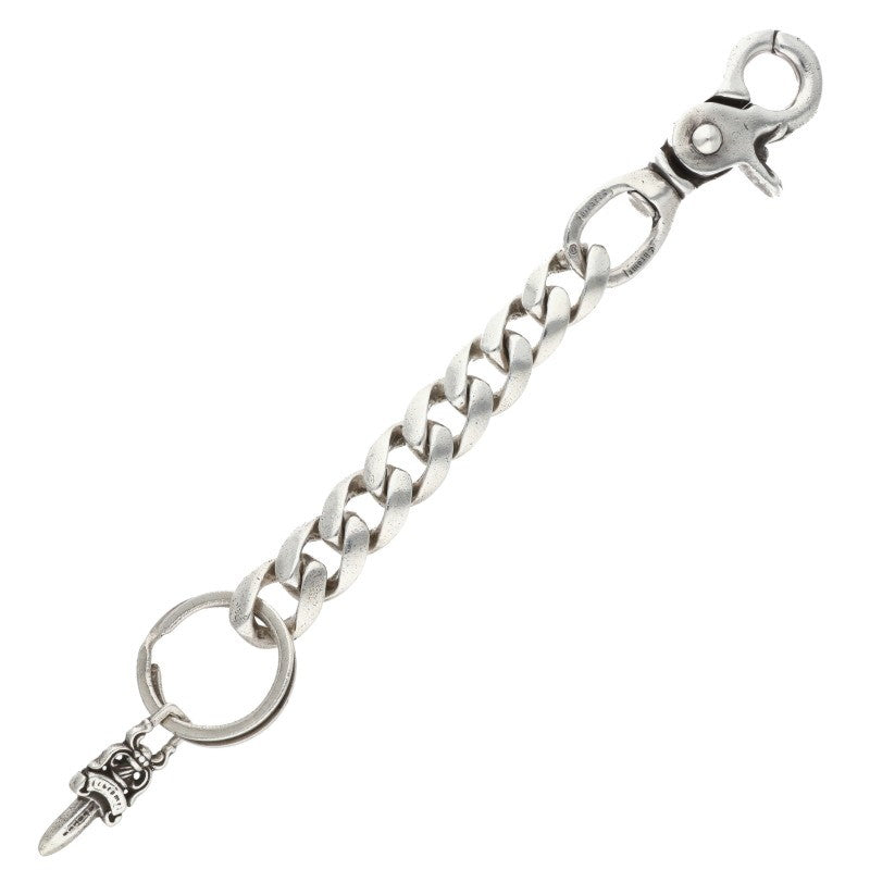 Chrome Hearts Silver Long Classic Link Key Size ONE SIZE