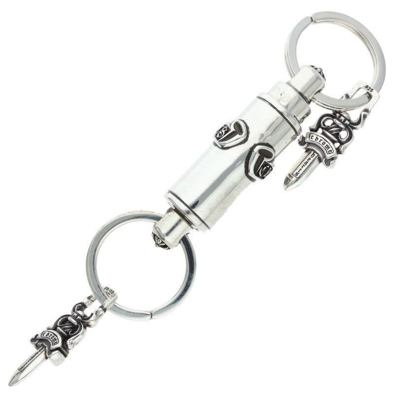 Chrome Hearts Valet Silver Key Ring 925 Size ONE SIZE