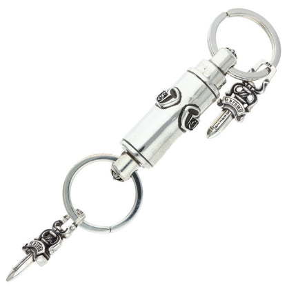 Chrome Hearts Valet Silver Key Ring 925 Size ONE SIZE