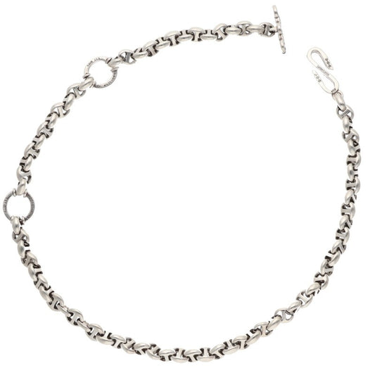 HOORSENBUHS 10MM Open-Link Diamond Silver Size ONE SIZE