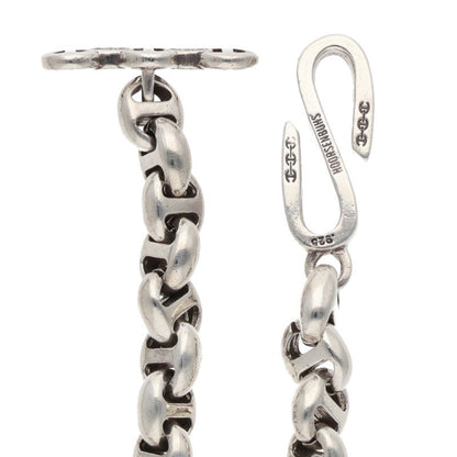 HOORSENBUHS 10MM Open-Link Diamond Silver Size ONE SIZE
