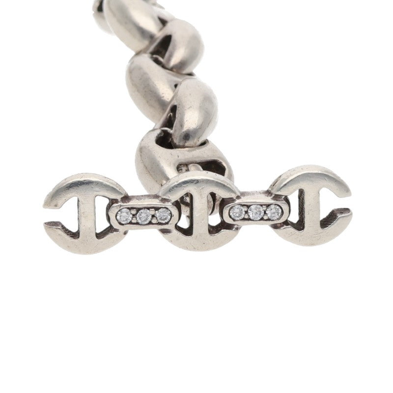 HOORSENBUHS 10MM Open-Link Diamond Silver Size ONE SIZE