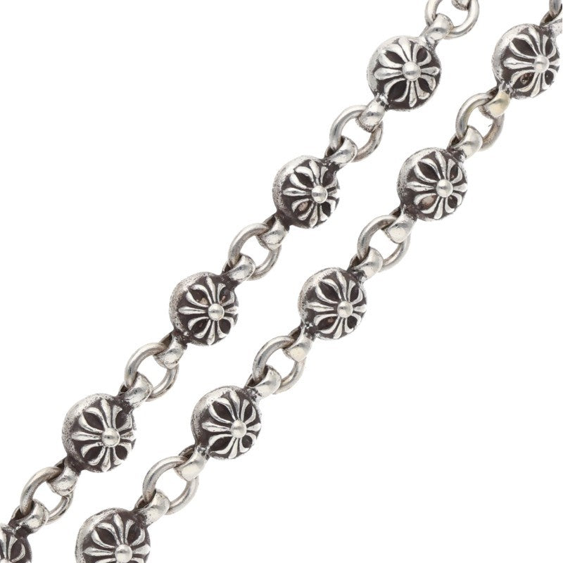 Chrome Hearts 2-Clip Long #1 Cross Ball Silver