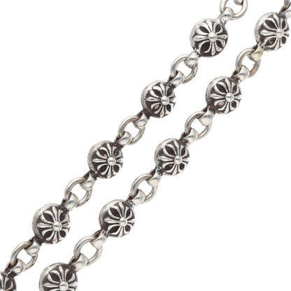 Chrome Hearts 2-Clip Long #1 Cross Ball Silver