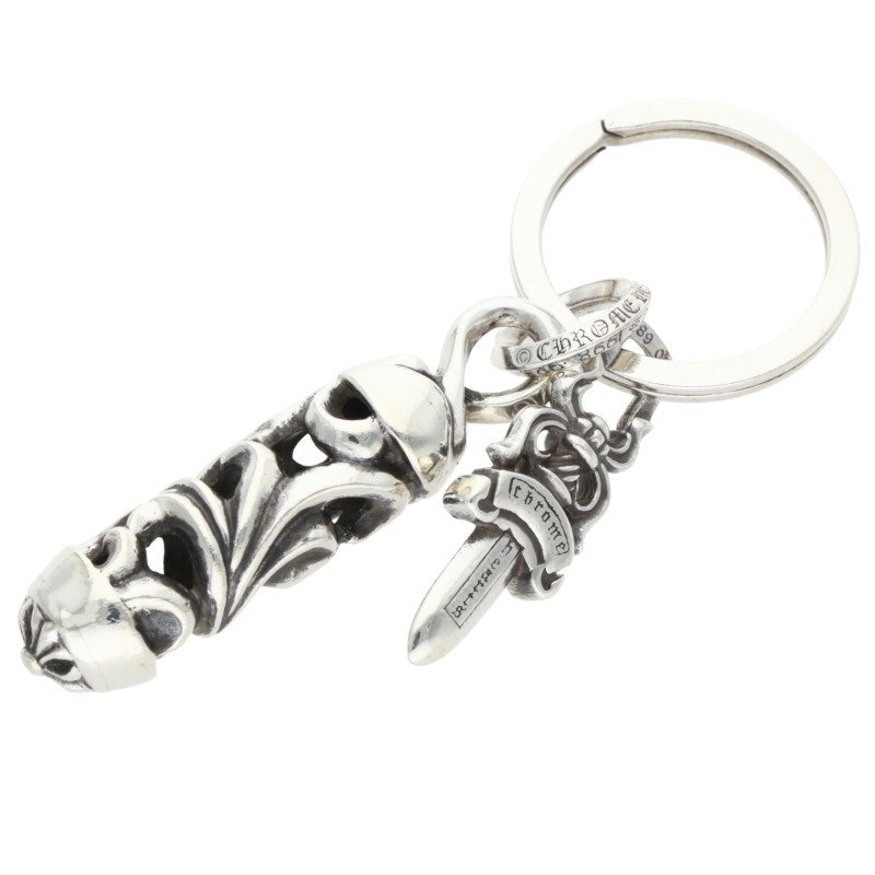 Chrome Hearts Roller #5 Dagger Silver Keyring Size ONE SIZE