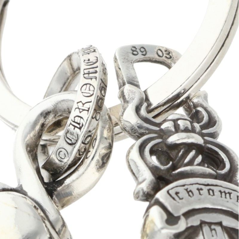 Chrome Hearts Roller #5 Dagger Silver Keyring Size ONE SIZE