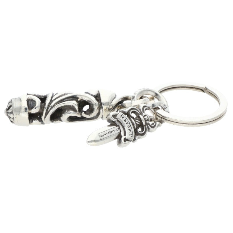 Chrome Hearts Roller #5 Dagger Silver Keyring Size ONE SIZE