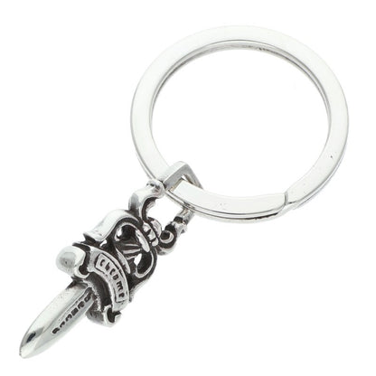 Chrome Hearts #5 Dagger Silver Keyring Size ONE SIZE