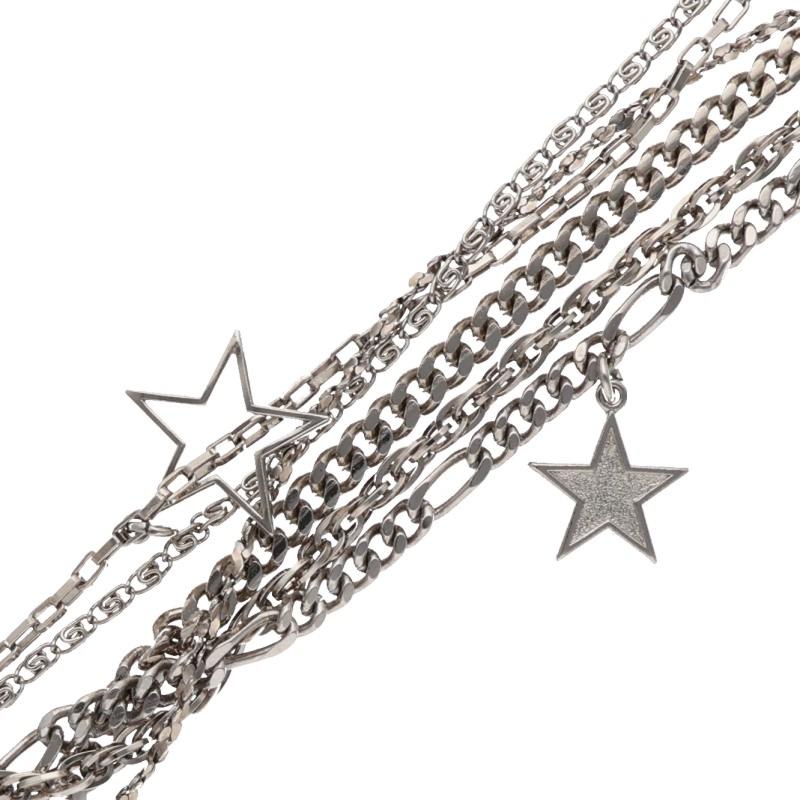 H.HYSTERIC GLAMOUR Silver Star Wallet Chain Size ONE SIZE