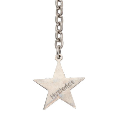 H.HYSTERIC GLAMOUR Silver Star Wallet Chain Size ONE SIZE