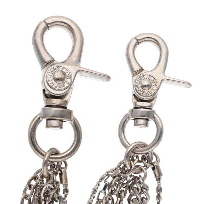 H.HYSTERIC GLAMOUR Silver Star Wallet Chain Size ONE SIZE