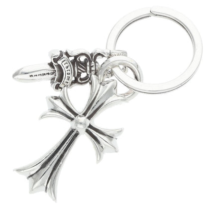 Chrome Hearts Small CH Cross #5 Dagger Keyring