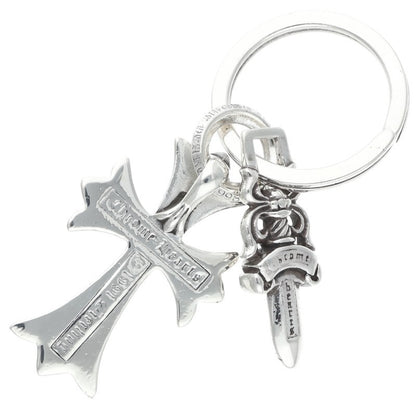 Chrome Hearts Small CH Cross #5 Dagger Keyring
