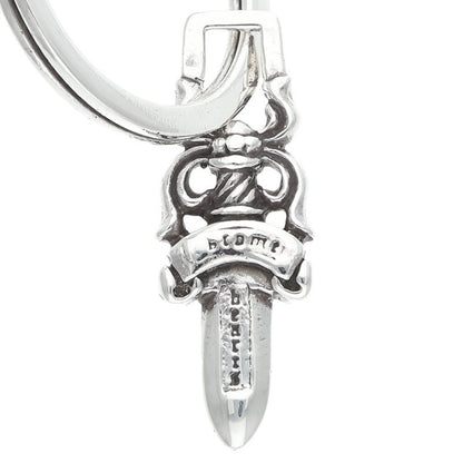 Chrome Hearts Small CH Cross #5 Dagger Keyring