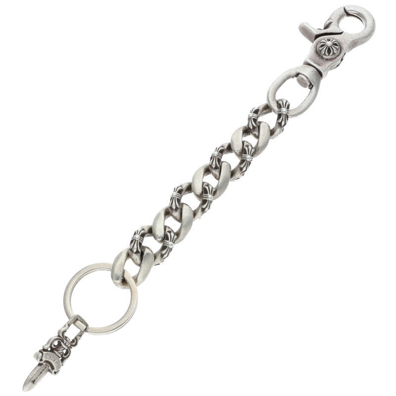 Chrome Hearts CLP CHN FANCY-L Silver Keychain Size ONE SIZE