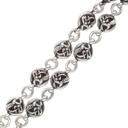 Chrome Hearts 2-Clip Long #2 Celtic Old Silver