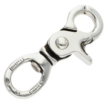Chrome Hearts Silver Swivel Clip