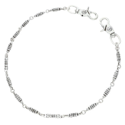 Chrome Hearts 2 Clip Long Barrel Link Silver Size ONE SIZE