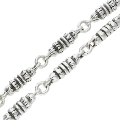 Chrome Hearts 2 Clip Long Barrel Link Silver Size ONE SIZE