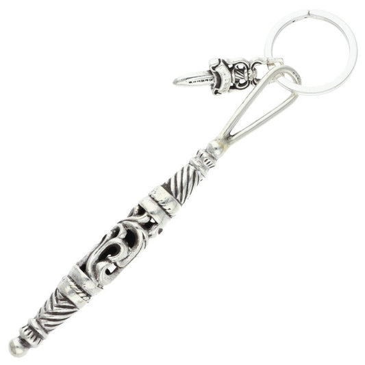Chrome Hearts Large Roller #5 Dagger Key Chain Size ONE SIZE