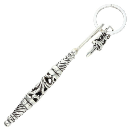 Chrome Hearts Large Roller #5 Dagger Key Chain Size ONE SIZE