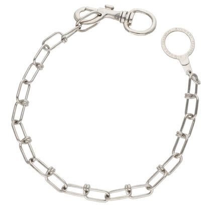 BVLGARI Stainless Steel Wallet Chain Silver Size ONE SIZE