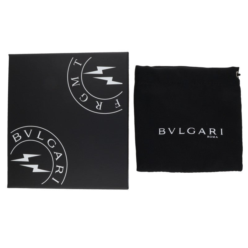 BVLGARI Stainless Steel Wallet Chain Silver Size ONE SIZE