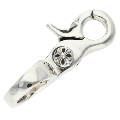 Chrome Hearts Quick Clip Cross Ball Silver Keychain