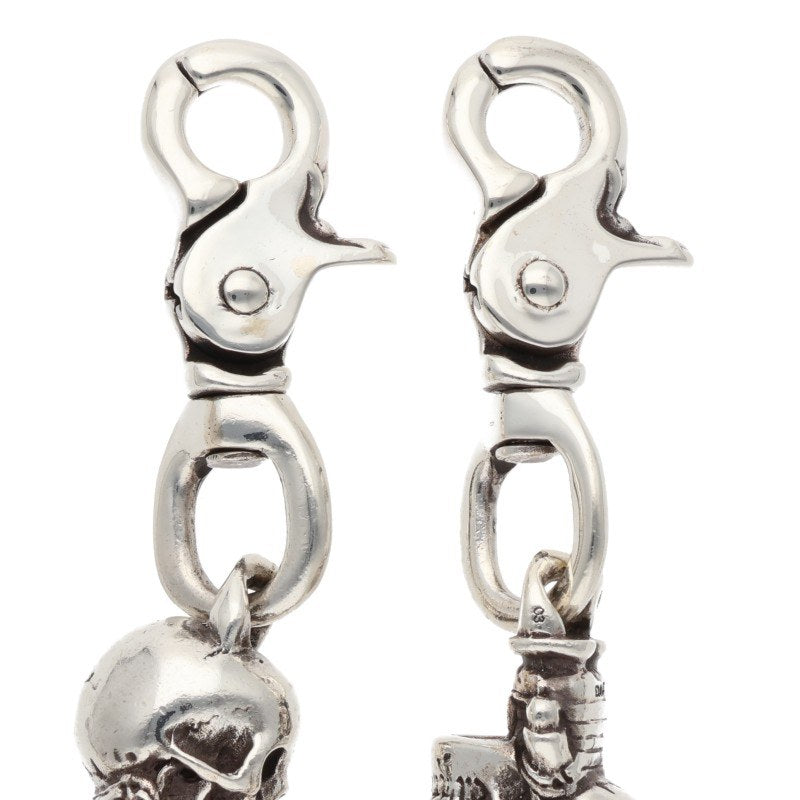 Chrome Hearts 925 Silver Foti Delphino 2 Clip Size ONE SIZE