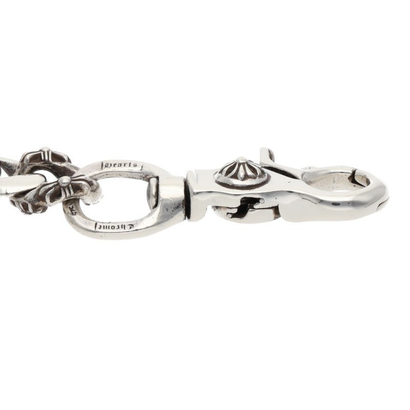 Chrome Hearts 2 Clip Short Fancy Silver Wallet Size ONE SIZE
