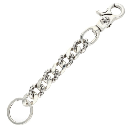 Chrome Hearts Long Fancy Link Silver Key Chain Size ONE SIZE