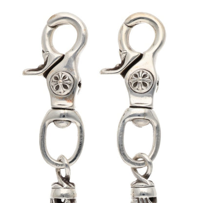 Chrome Hearts 2-Clip 9-Link Long Wallet Chain Size 9LINK