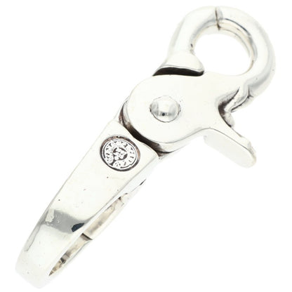 Chrome Hearts QUICK CLIP CROSS BALL Silver Clip