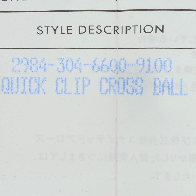 Chrome Hearts QUICK CLIP CROSS BALL Silver Clip