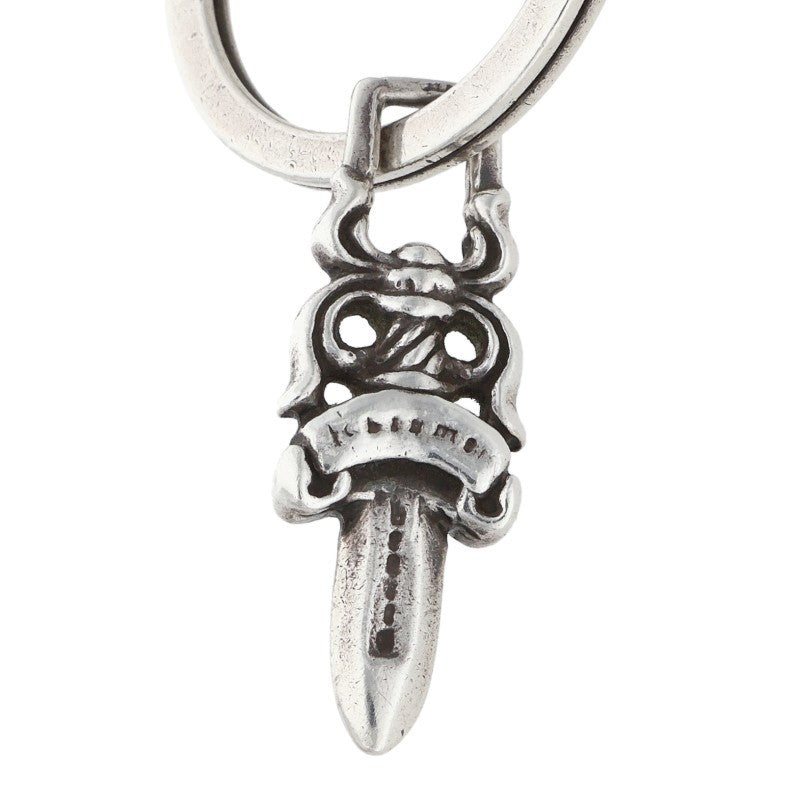 Chrome Hearts CLIP NO2 BALL 3D Cross Key Chain Wallet Size ONE SIZE