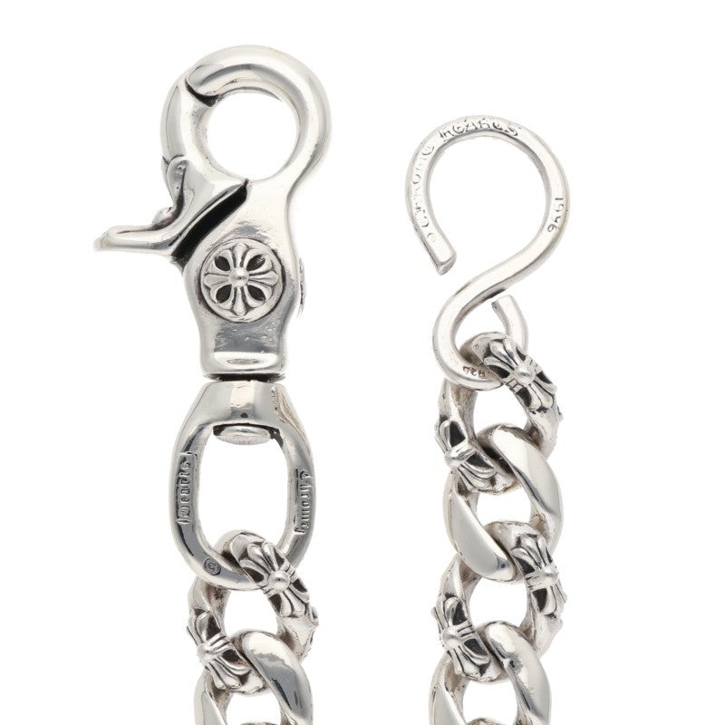 Chrome Hearts 1 Clip Short Fancy Silver Wallet Size ONE SIZE