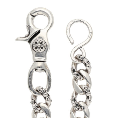 Chrome Hearts 1 Clip Short Fancy Silver Wallet Size ONE SIZE