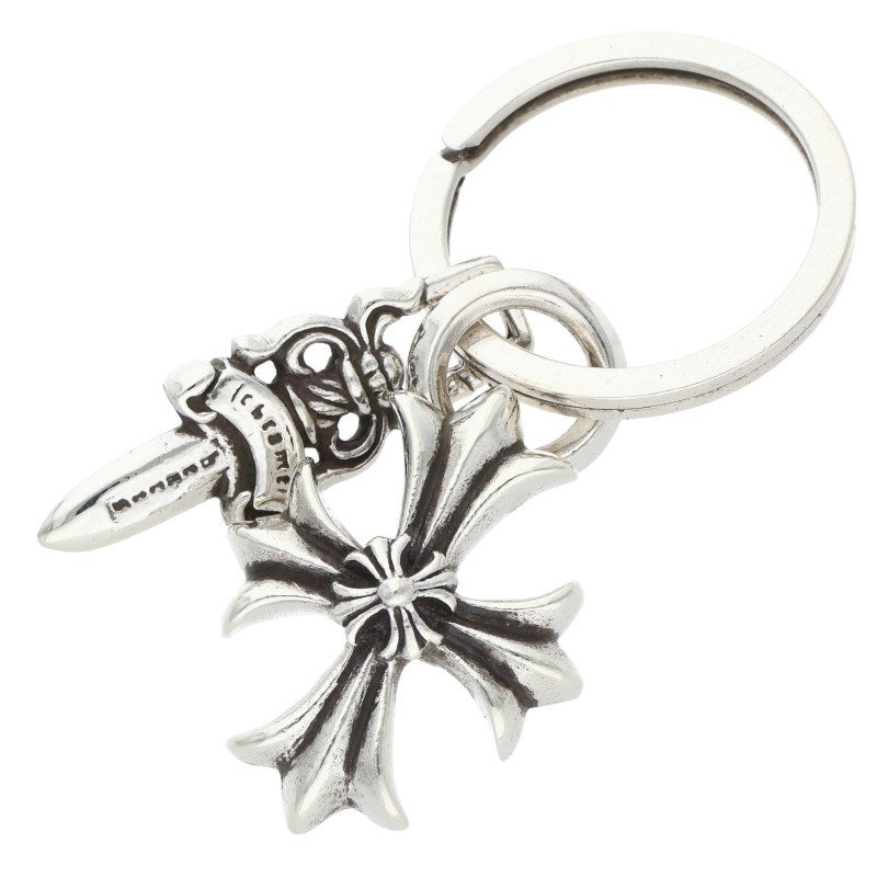 Chrome Hearts CH PLUS#5 Dagger Keyring Silver Size ONE SIZE