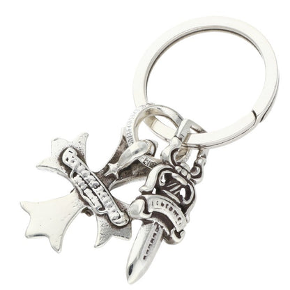 Chrome Hearts CH PLUS#5 Dagger Keyring Silver Size ONE SIZE