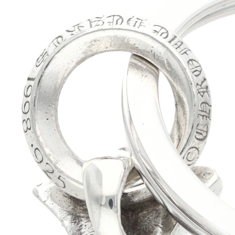 Chrome Hearts Small CH Cross #5 Dagger Keyring Size ONE SIZE