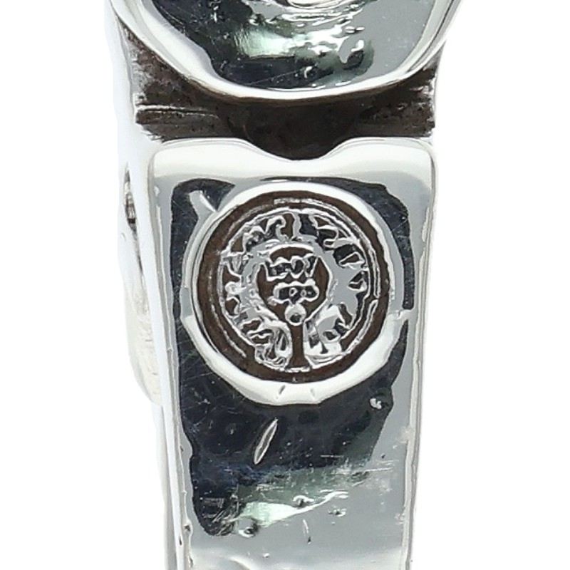 Chrome Hearts Quick Clip Cross Ball Silver Clip